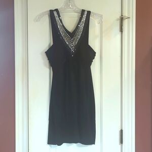 LIPSTICK party dress. Black , size large.